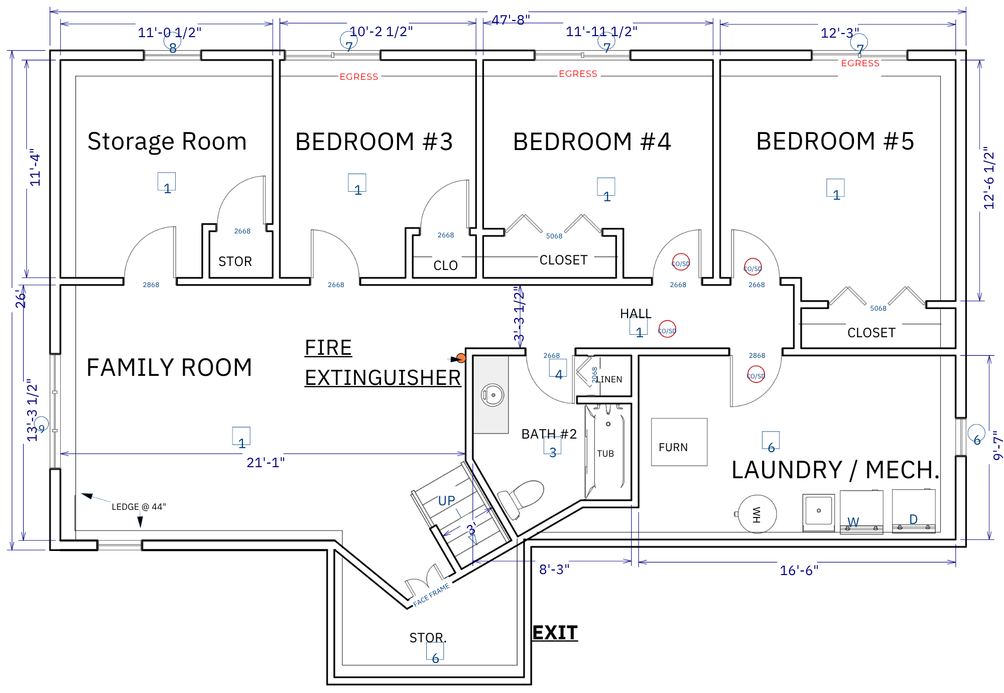 Lower Level Floor Plan